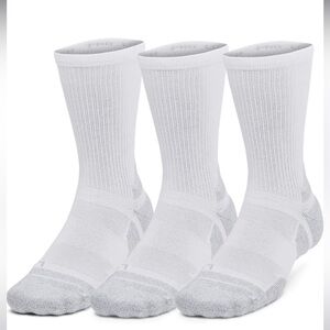 NEW Under Armour Unisex-Adult Performance Tech Pro Crew Socks 6 Pack